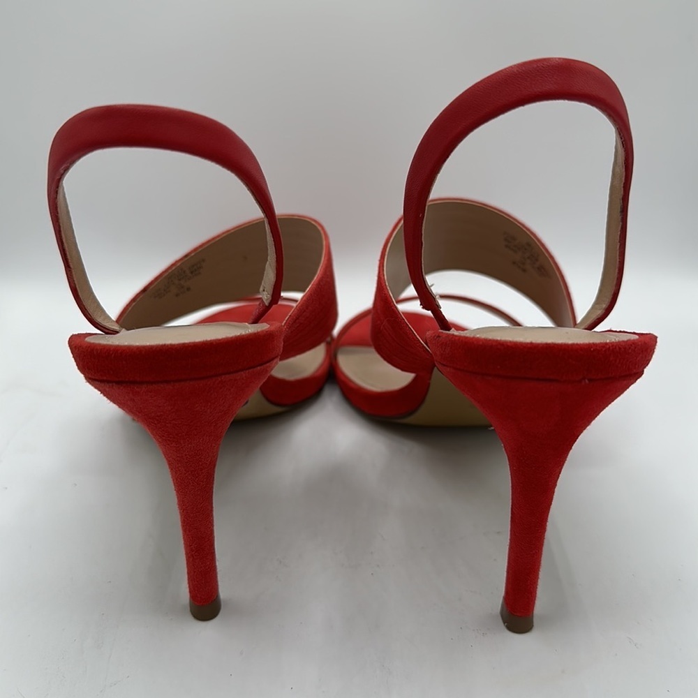 Charles By Charles David Helix Red-Orange Suede S… - image 5